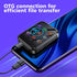 Laugwey MP3 Player,2inch MP4 Portable HiFi Music Touch Screen Media Player Built in Camera,Speaker, Video