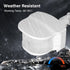 240-Degree Replacement Motion Detector - Adjustable Time & Detection Sensitivity for Security Floodlight, White