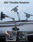 ZBF (360 17 16 15 14 13 Magnetic Car Phone Holder Mount Rotation) Cell Phone Car Holder, Phone Mount for Car Windshield