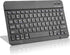 Samsung Galaxy Tab S7/S8 Wireless Keyboard, Portable Bluetooth Keyboard with Built-in Rechargeable Battery, Black