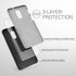 kwmobile Case Compatible with OnePlus 6T - TPU Silicone Phone Cover with Soft Finish, Black