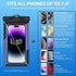 4 Pack Waterproof Phone Pouches, Cell Phone Water Protectors for Swimming, IPX8 Waterproof Case Cover for iPhone 15 14