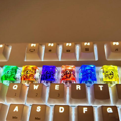 6Key Custom Keycaps for MX Mechanical Keyboard
