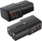 Works For i-mate JAM by Cellet Dual Universal USB Adapter Works for HTC i-Mate JAM for Worldwide Power