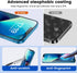 4 Pack Privacy Screen Protector for iPhone 13, 2 Pack Camera Lens Protector, 9H Hardness Scratch Resistant Tempered