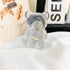 Transparent Mobile Phone Grip Stand | Bear Phone Folding Finger Stand, Easy Installation Smooth 3D Laser Phone Folding