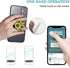 Multi-Function Cell Phone Stand, Sunflower Modern Grey Florals White Daisy Expanding Grip for Smartphones and Tablets