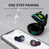 Kids Wireless Earbuds, Bluetooth 5.3 Noise Reduction Headset for Small Ears with Touch Control