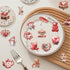 SVGDHZK 50pcs Album Valentine's Day Transparent PET Stickers Vintage Valentine Stickers Sweet Confession Sticker