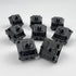 GATERON Oil King V2 Pre-lubed Keyboard Switches, 5-Pin 55gf Black Linear Switches for MX Mechanical Keyboard DIY (10PCS)
