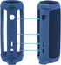 co2CREA Soft Silicone Case Replacement for JBL Flip 6 Portable Bluetooth Speaker (Blue Case)