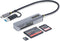 StarTech.com StarTech USB 3.0 Multi-Media Memory Card Reader, SD/microSD/CompactFlash, USB-C External Card Reader