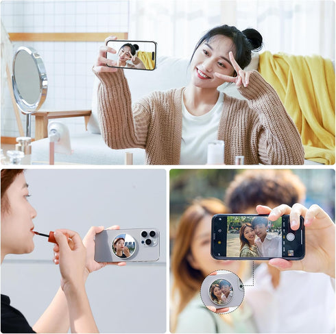 VRIG Direct 17/16/15/14/13 VRIG Magnetic Selfie Mirror for Back Camera,Convex Mirror Phone Rear Camera Selfie
