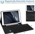 Keyboard Case for iPad 10.2" 9th Generation, Wireless Bluetooth Keyboard for iPad Air 3/iPad Pro 10.5" with Pencil