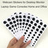 YEWROXY 108 PCS Phone Camera Cover, Black Webcam Cover Vinyl Stickers, Camera Covers for Computer,Cell