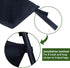 3 Tripod Stone Bag with Compartments, Heavy Duty Sand Bag for Photography, Black