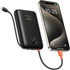 Power Bank 20000mAh, 30W Fast Charging Portable Charger with Built-in Cables & LED Display for iPhone, Samsung, Android