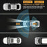 Wkreuoar 24Hr (1080 Dash Camera Front and Inside,Dashcams for Cars with IR Night Vision Loop Recording G-Sensor Parking