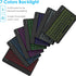 LAMA 7 Colors Backlit Bluetooth Keyboard and Mouse, Ultra-Slim Wireless for iPad, iOS, Windows & Android