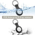 4 Pack IPX8 Waterproof AirTag Keychain, Soft Silicone Holder Case Key Ring for Luggage, Keys, Dog Collar
