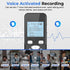 AKALULI 72GB 5300 Digital Voice Activated Recorder with Playback - Audio Recording Device with Hours Recording Time