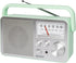 JENSEN MR-750-GR MR-750 Portable AM/FM Radio, Green