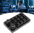 12 Key Mini Keyboard, One Handed Mechanical Gaming Keyboard, Multifunctional Shortcut Programmable Macro Keyboard