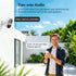 Safemogulix 1080P, 120 2.4GHz Security Cameras Wireless Outdoor View, Battery Powered, Wi-Fi Cameras for Home Security