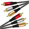 Yeung Qee 10 ft Audio Video RCA Cable, 3RCA Male to 3RCA Male Composite AV Cable for Set-Top Box, DVD