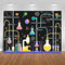 Chemical Science Birthday Party Backdrop 7x5ft for Kids Chemistry Lab Decorations