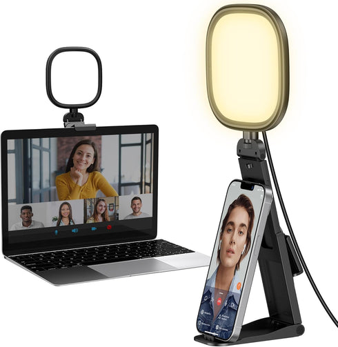 InnoGear Video Conference Light for Computer, 120 LED Streaming Light On-Camera Video Lights