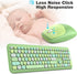 MOFii Wireless Keyboard and Mouse Combo, Full Size Keyboard, 2.4GHz USB Connection, Cute Wireless Mouse