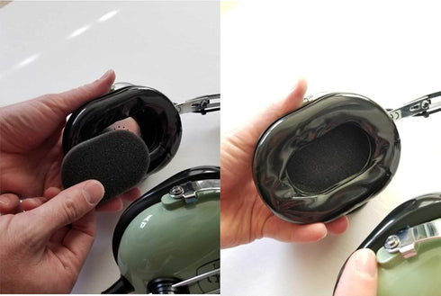 Aviation Headset Foam Insert Replacement Part for David Clark Models