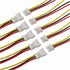 Micro JST 1.25 Wire Connectors, 20Pairs/40pcs 1.25mm 3 Pin Male and Female Connector Plug with Wires