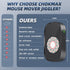 Mouse Jiggler, Undetectable Mouse Mover with Drive Free USB Port, Simulates Automatic Random Movement to Keep PC Awake