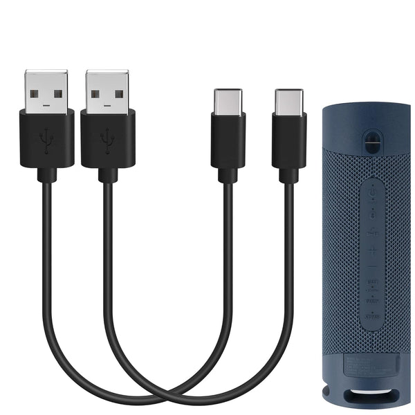 Geekria USB Speakers Short Charger Cable Compatible with Sony ULT Field 5/Field 3, USB Replacement Power Cord (1ft/30cm