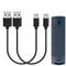 Geekria USB Speakers Short Charger Cable Compatible with Sony ULT Field 5/Field 3, USB Replacement Power Cord (1ft/30cm