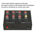 7 12dB 3.5mm Band Sound Equalizer, Output Input, High Bass Adjustment, Two Channel Digital Equalizer, Interface