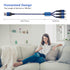 3M/10Ft Multi 3 in 1 USB Long Charger Cable - 6A PD Fast Braided Cord with USB C, Micro USB, Lightning Connectors.