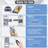 WIESKEN Selfie Monitor Screen iPhone & Android, Back Camera Monitor with Bluetooth Remote, Wireless Mirroring