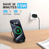 15W Fast Wireless Charger Phone Charging Stand for Google Pixel 8a/8 Pro/7a/7/6 Pro/5, Android Phone Wireless Charging