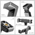 Universal Smartphone Tripod Adapter, Phone Tripod Mount with 1/4" Screw and Cold Shoe Mount, Rotating Clamp