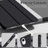 iPad 10th Generation Case, Auto Wake & Sleep Cover, Slim Trifold Stand TPU Back Shell for 10.9 inch Black