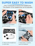 LC-dolida Bluetooth Sleep Headphones, Wireless Headband Earphones with Built-in Speakers for Side Sleepers, Gifts