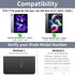 JKSML 10.9 Inch Case for iPad Air 5th/4th Gen 2022/2020, Magnetic Detachable Bluetooth Keyboard, Auto Wake/Sleep, Purple