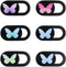 Azefnuhk 6 Pcs Laptop Camera Cover Slide, Webcam Cover Slide, Camera Privacy Cover