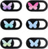 Azefnuhk 6 Pcs Laptop Camera Cover Slide, Webcam Cover Slide, Camera Privacy Cover