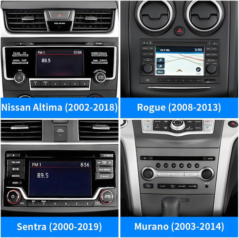JIEZMO 2002-2018Rogue 2008-2013Sentra 2000-2019Murano 2003-2014,Pathfinder 2013-2021 Car CD Slot Magnetic Phone Mount