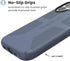 Speck 17 CANDYSHELL Grip +MS Case for iPhone - Mystery Blue/Faded Denim | Slim Protective Grip | Drop Protection |