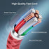 Essri Phone Charger Cord 1FT 2Pack, USB to Lighting Cable 1 Feet, Nylon Braided Long Charging Cable for iPhone 14/13